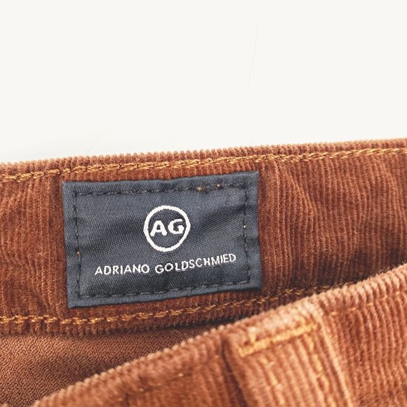 Ag Adriano Goldschmied Isabelle Button Up Corduroy Pants - Picture 7 of 11